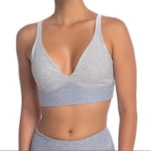Outdoor Voices Light Gray Sports Bra